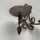 Vintage Swedish Wrought Iron Wall Candleholders from Ahrnebergs, Set of 2