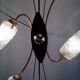 Retro chandelier 6 tulips
