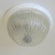 Vintage sconces set of 2 ceiling flush mount lights ice glass Austria 1970s