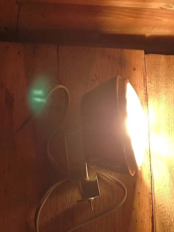 Lampe réalisateur film théâtre usa belle howell movie light ancienne dp1121b64