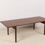 Hans Wegner AT-15 Solid Teak and Oak Coffee Table for Andreas Tuck