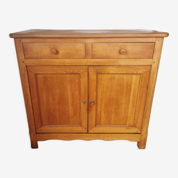 Blond wood country sideboard