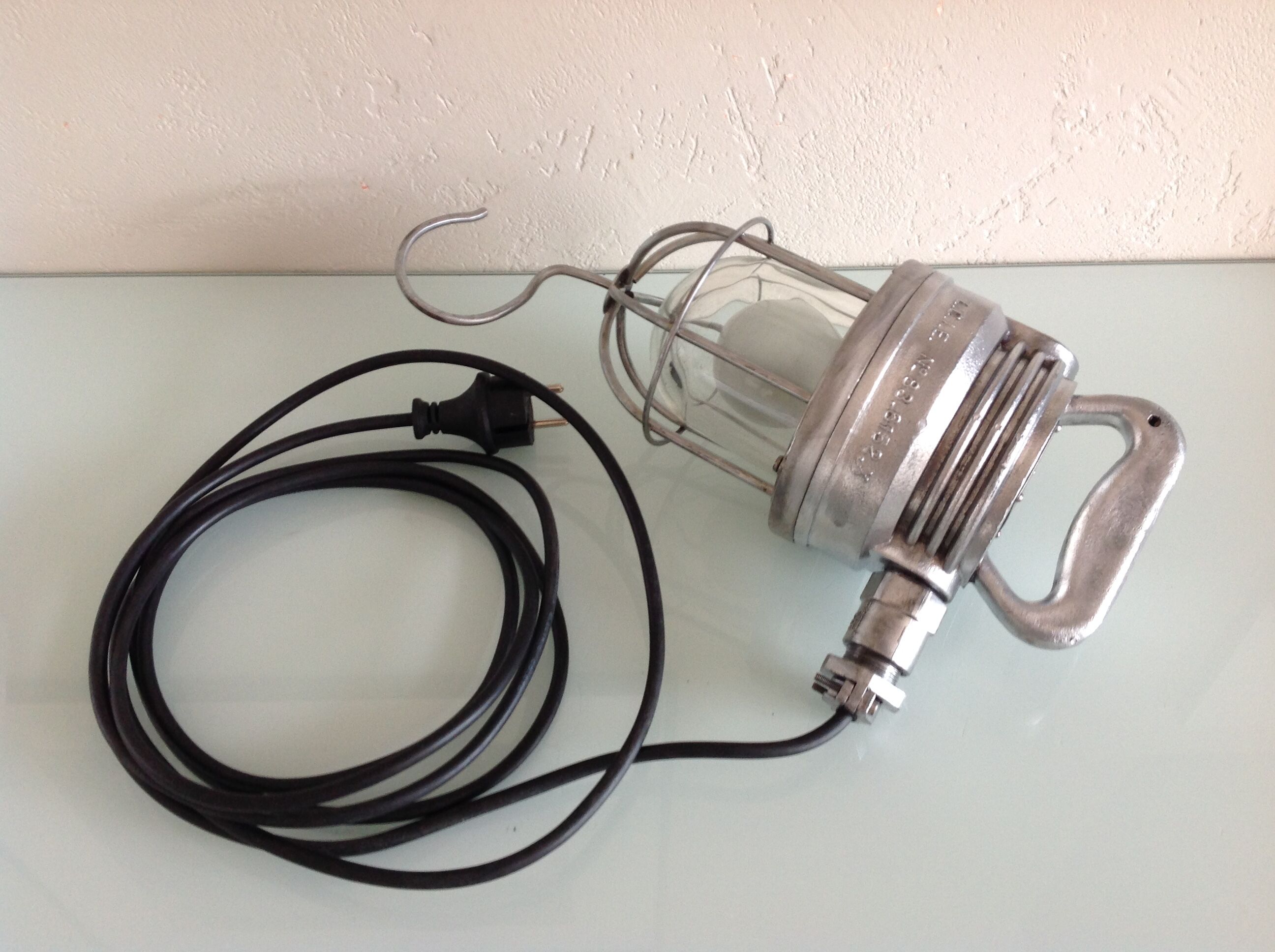 Legrand workshop walkman in industrial style aluminum