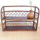 Vintage rattan shelf