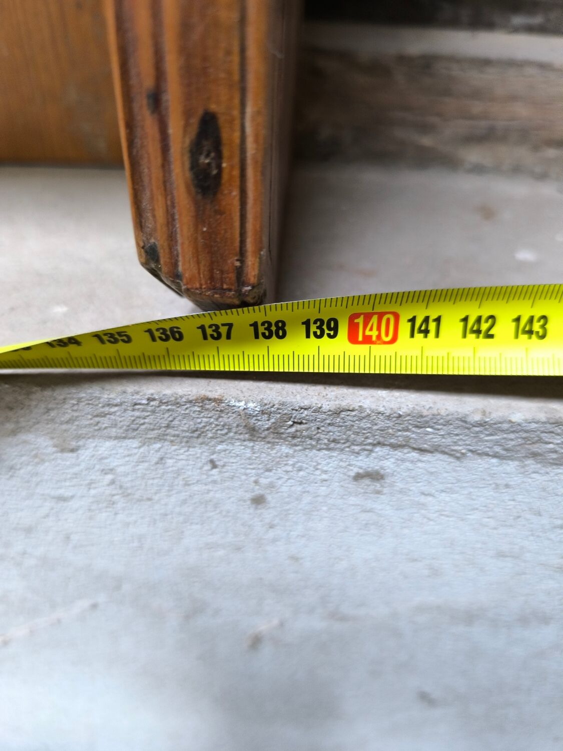 Pine sideboard from 1900