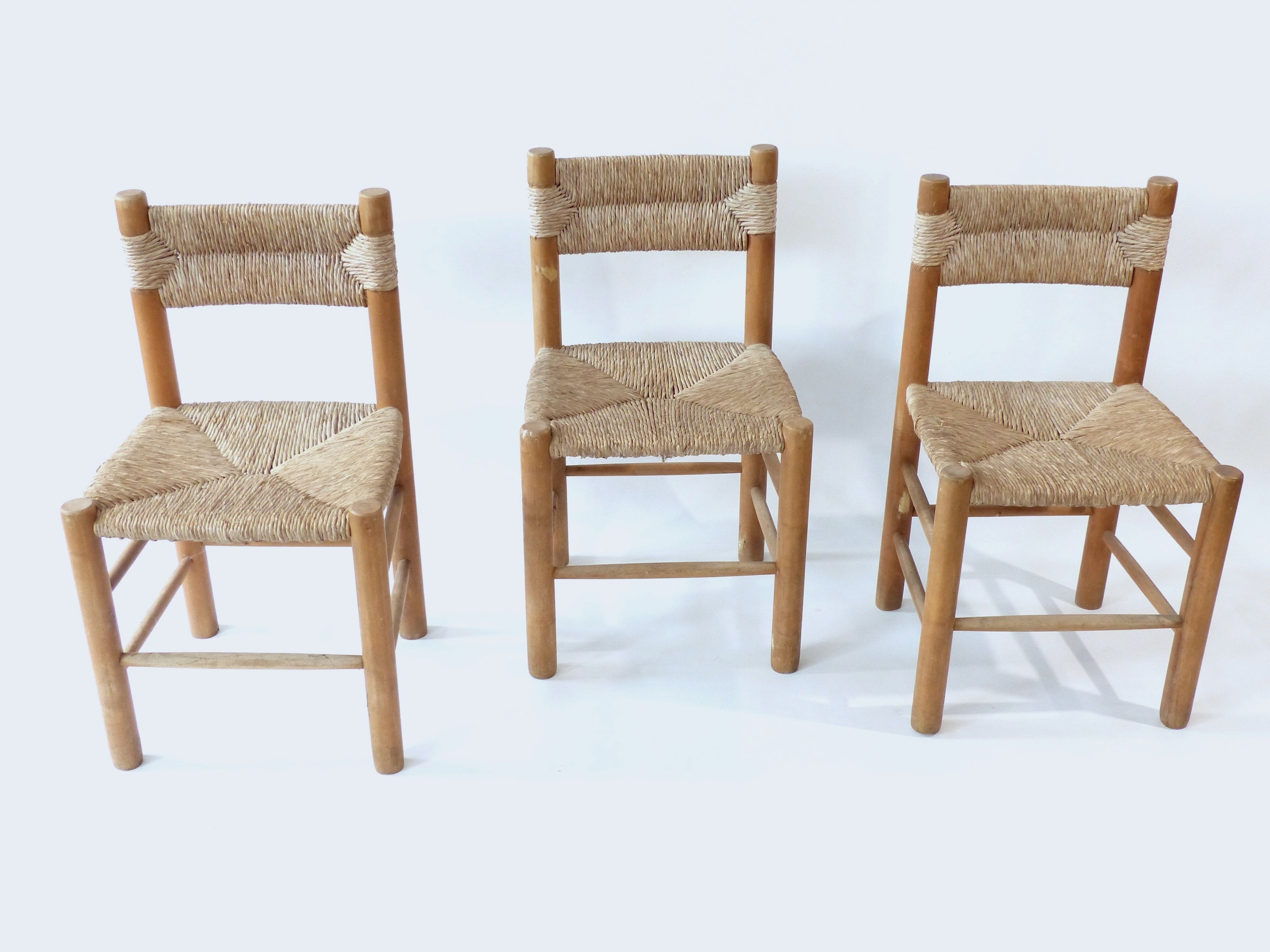 Set of 3 chairs model Dordogne edited by Sentou