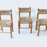 Set of 3 chairs model Dordogne edited by Sentou
