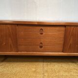buffet danois en teck rétro vintage du milieu du siècle par Bramin – Design