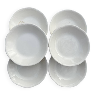 Gien set of soup plates