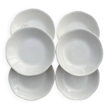 Gien set of soup plates