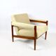 Fauteuil Vintage Boucle Loop Beige, 1970s