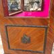 Marquetry showcase Louis XV style twentieth century