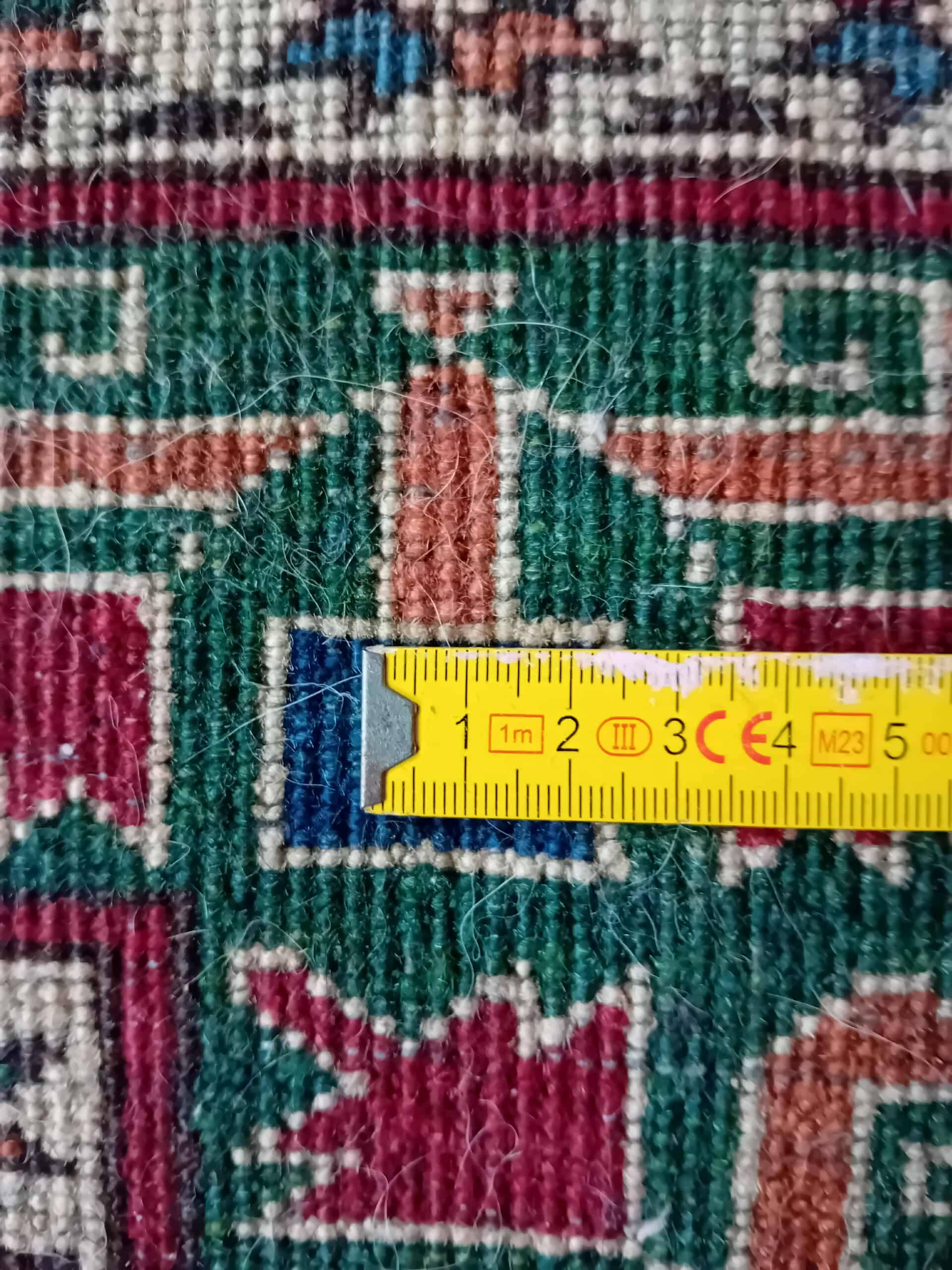 Handmade Chechen Caucasian Rug 234x175cm