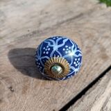 Genuine stoneware door knobs