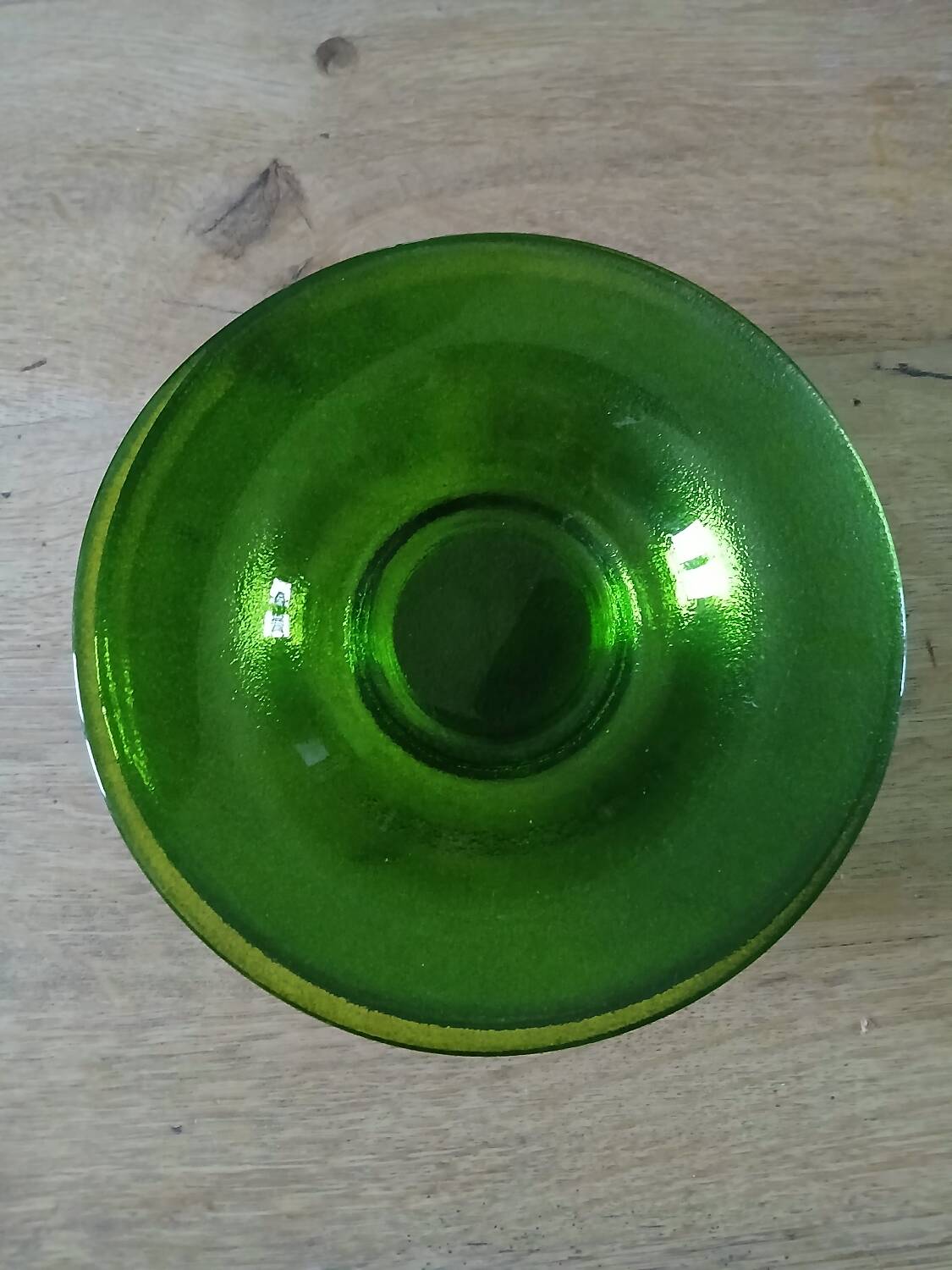 4 assiettes creuses en verre
