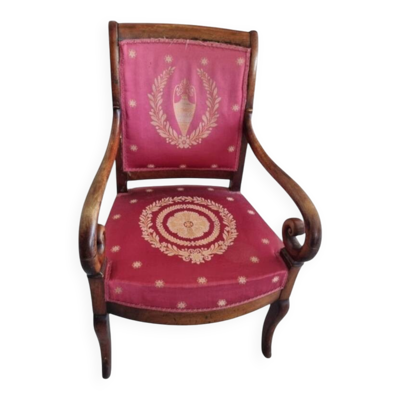 Ancien fauteuil style empire