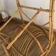Rattan shell chair
