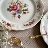 5 dessert plates Orchies Moulin des Loups