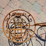 Wrought iron planter