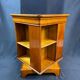 Louis-Philippe style solid cherry revolving bookcase