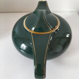 Salins art deco earthenware teapot