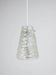 J.T. Kalmar Mid-Century Textured Glass & Brass Pendant Lamp, Austria, 1950s