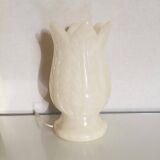 Lampe tulipe en albâtre vintage