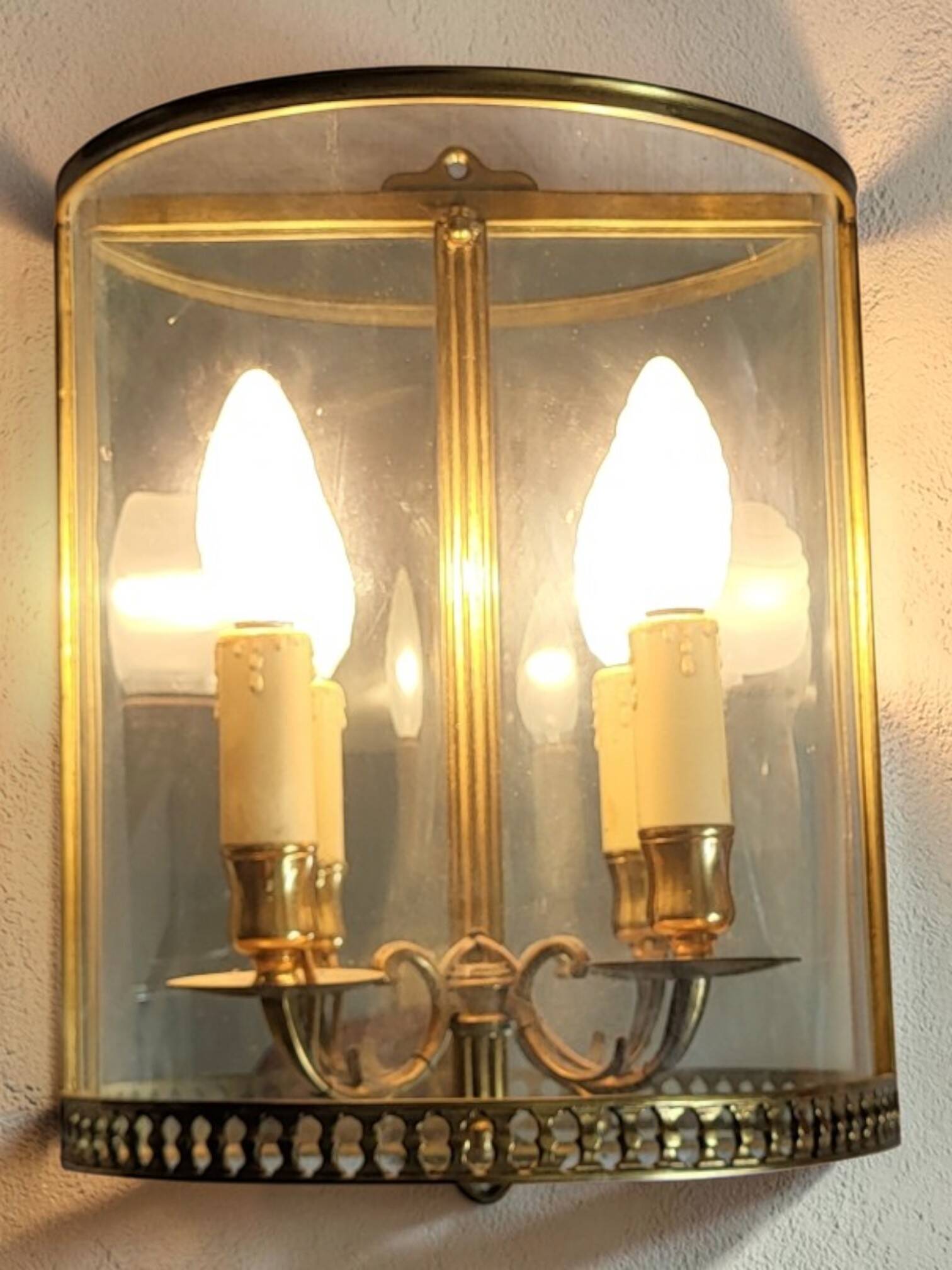 Applique en laiton Style Louis XVI
