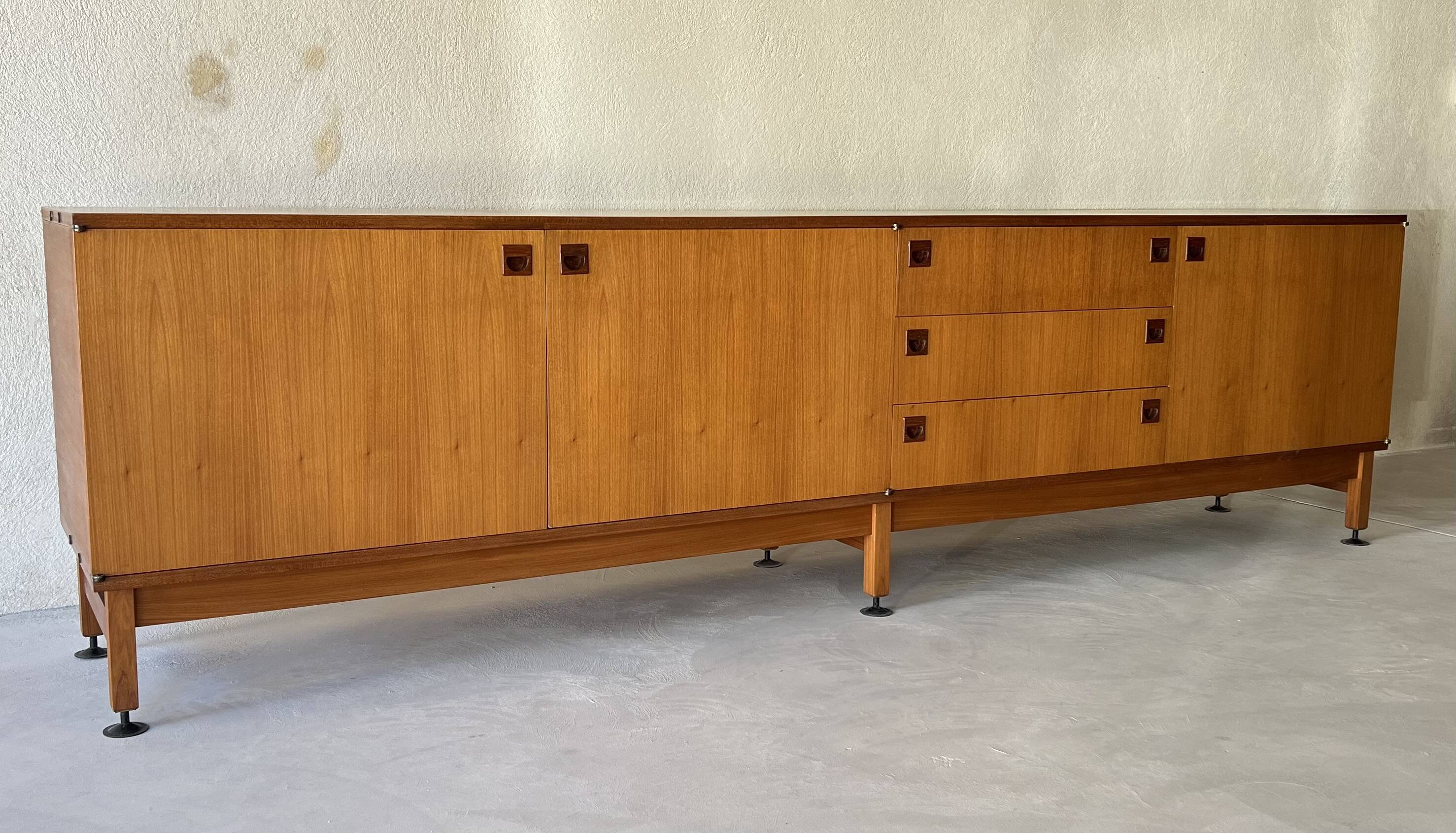 Enfilade Multi TV 67 by André Monpoix for Meubles TV, France 60s
