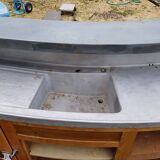 Mr. Bazin's bar counter in Limoges