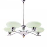 Art Deco chandelier from Poland, 1950s