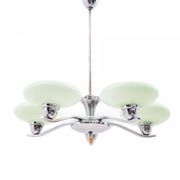 Art Deco chandelier from Poland, 1950s