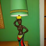 60'S ceramic vintage lamp