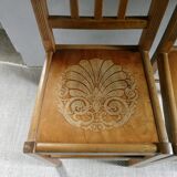 Pair of bistro chairs, 1940s