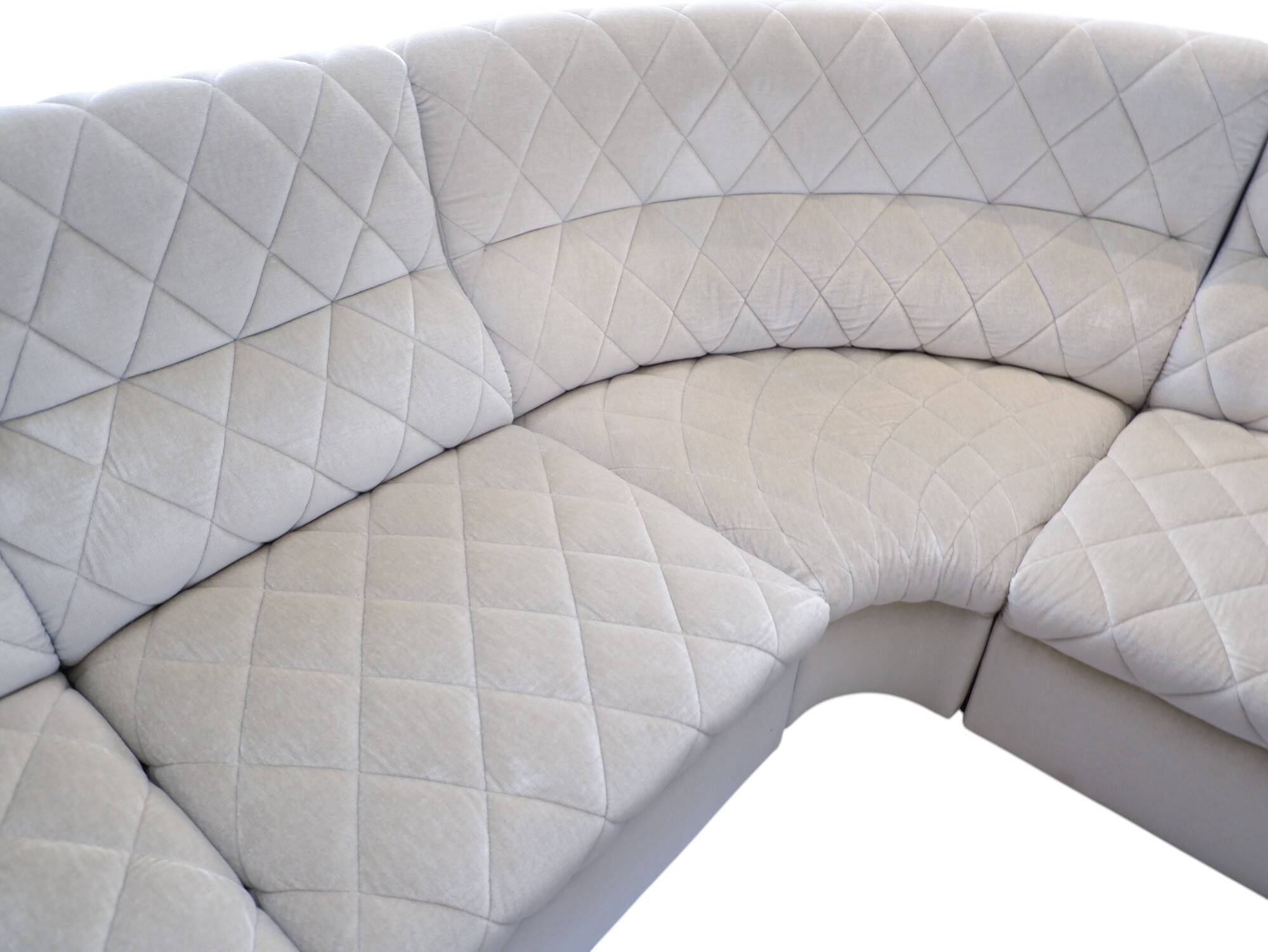 1970s vintage modular corner sofa