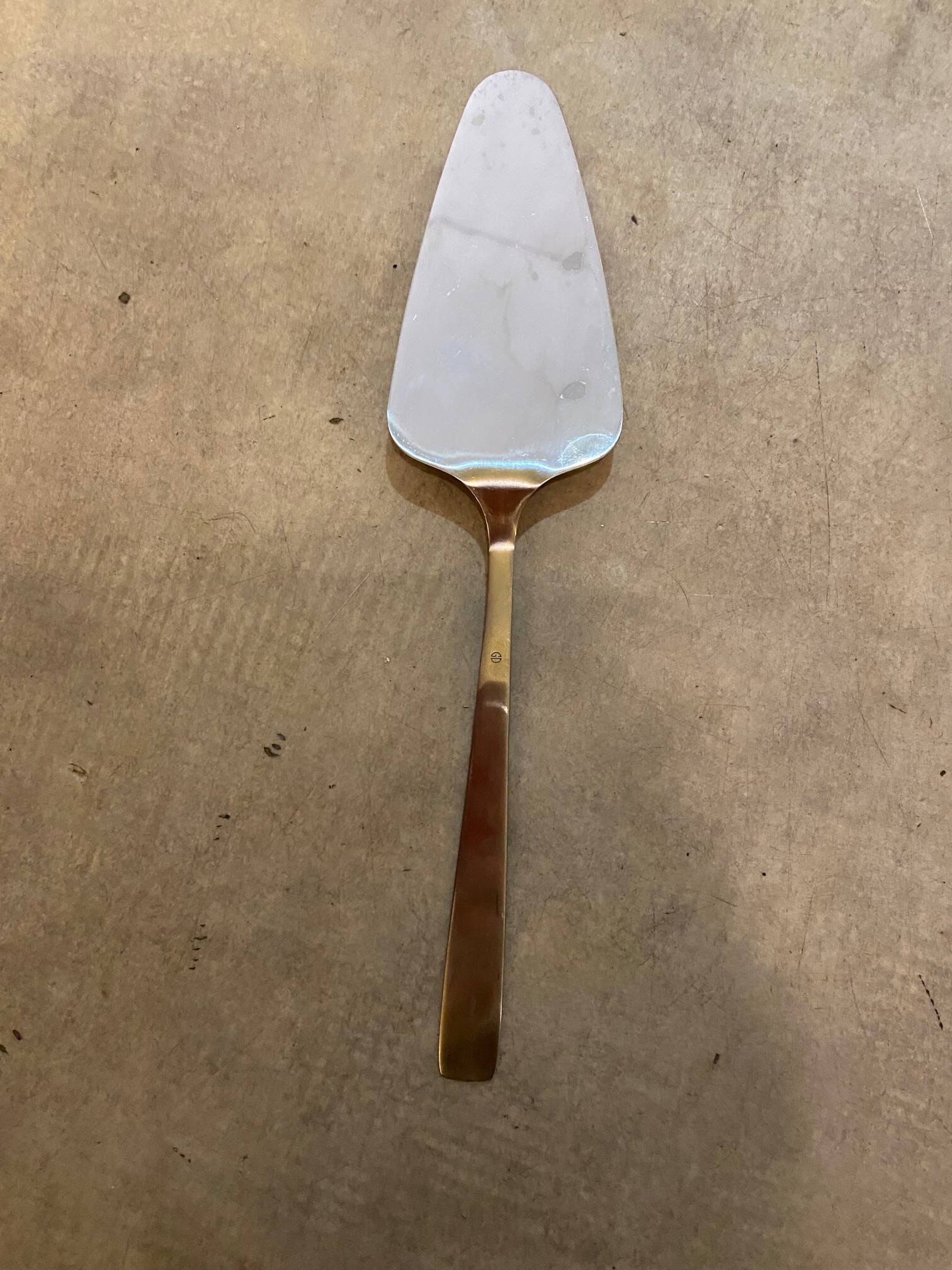 Guy degrenne stainless steel pie server guest star model