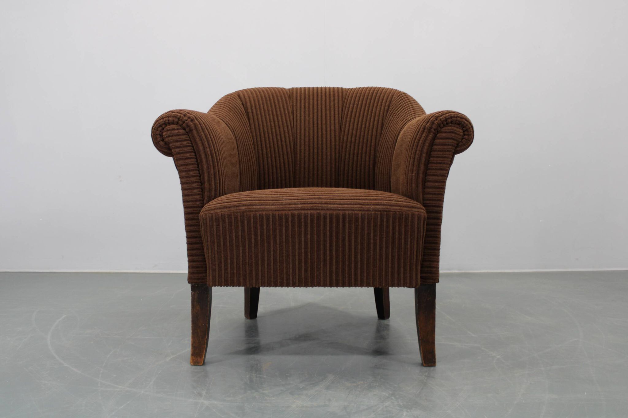 1940s Club Armchair, Czechoslovakia