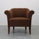 1940s Club Armchair, Czechoslovakia