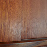 Teak wardrobe, Danish design, 1970s, production: Denmark