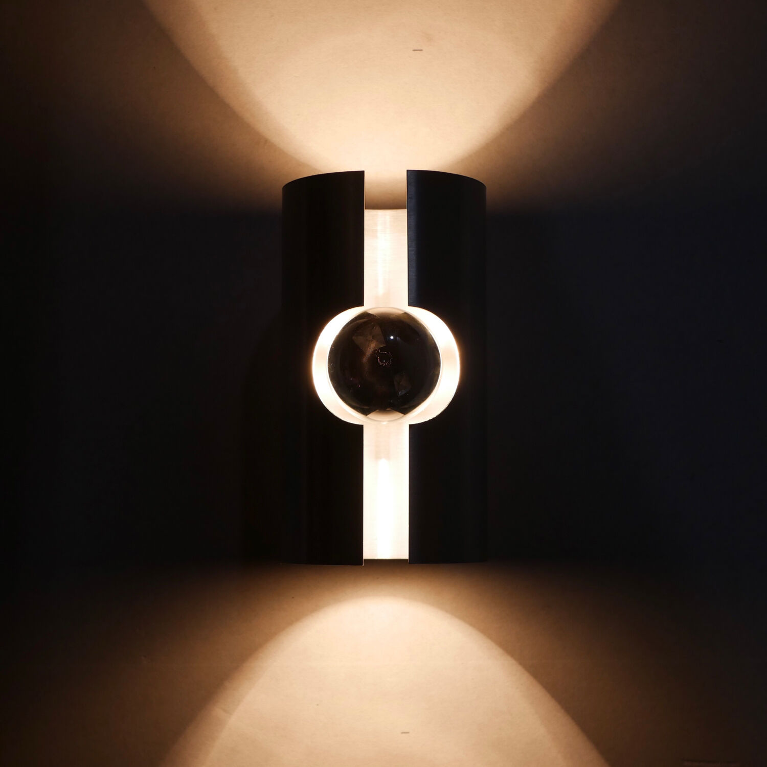 Chrome wall lamp 70s