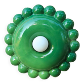 Luna Small green wall light