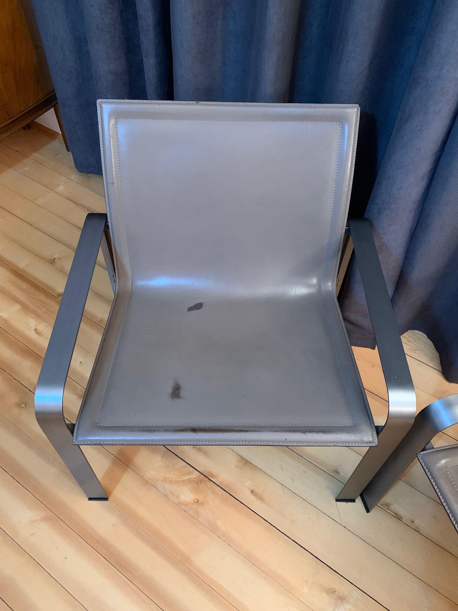 Pair of armchairs by Jacques Toussaint & Patrizia Angeloni for Matteo Grassi from the 1970s