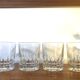 Wiskey glasses 1980s