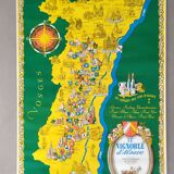 Affiche vintage d'alsace
