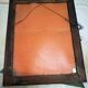 Pair of carved wooden mirrors 38x48cm