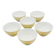 6 Arcopal Trianon Ivory Bowls