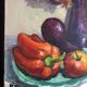 Oil on canvas by Marie-Louise Marescq