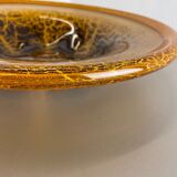 German Glass Bowl by Karl Wiedmann for WMF Ikora, 1930s Baushaus Art Deco