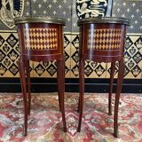 Pair of Louis XV style bedside tables - Transition