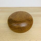 Scandinavian teak pocket emptier from the 60s